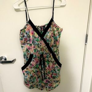 Floral romper initially from Marshall’s